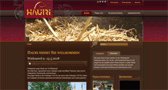 Desktop Screenshot of hauri-pferde.ch
